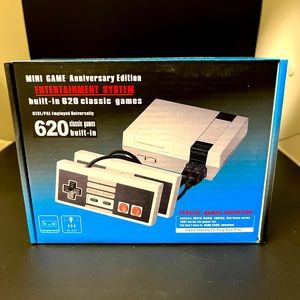 Mini Game Anniversary Edition Entertainment System 620 Built-In Games New